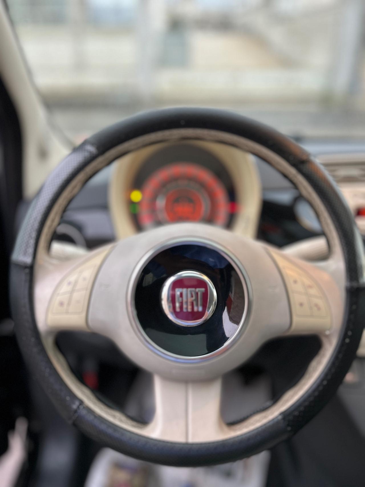 Fiat 500 1.2 69 cv-2009-CLIMA-PANO