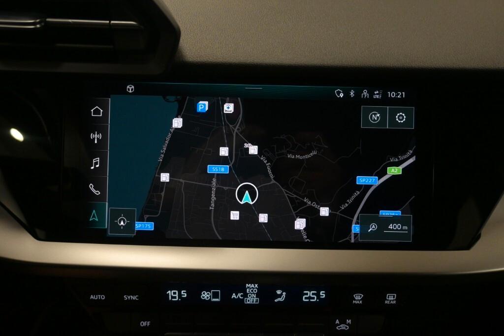 AUDI A3 SPORTBACK 35 TDI 150CV S-TRONIC BUSINESS ADVANCED ( FARI LED - VIRTUAL COCKPIT - ADAPTIVE CRUISE - CLIMA BIZONA - NAVI - MIRROR - SENSORI POST. - TELECAMERA POST. - CERCHI 18 )