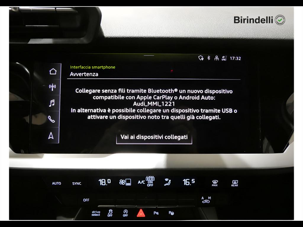 AUDI A3 4ª serie - A3 SPB 30 g-tron S tronic S line edition