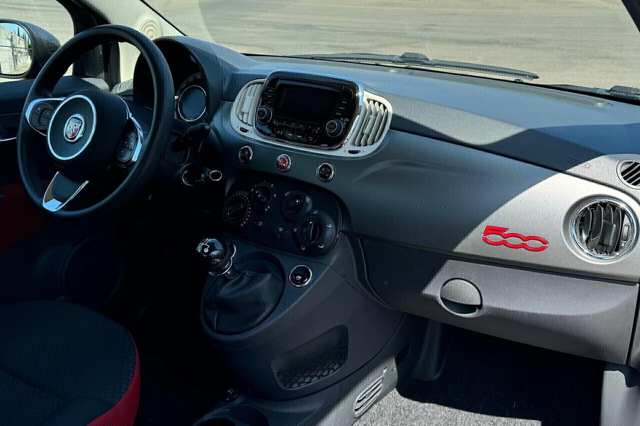 Fiat 500 1.2 BENZINA POP 2016 GARANZIA 12 MESI INCLUSO NEL PREZZO