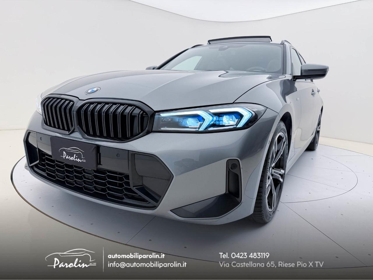 BMW 330 d Touring 48V xDrive Msport Tetto-AssettoAdattivo-Pelle-Black pack