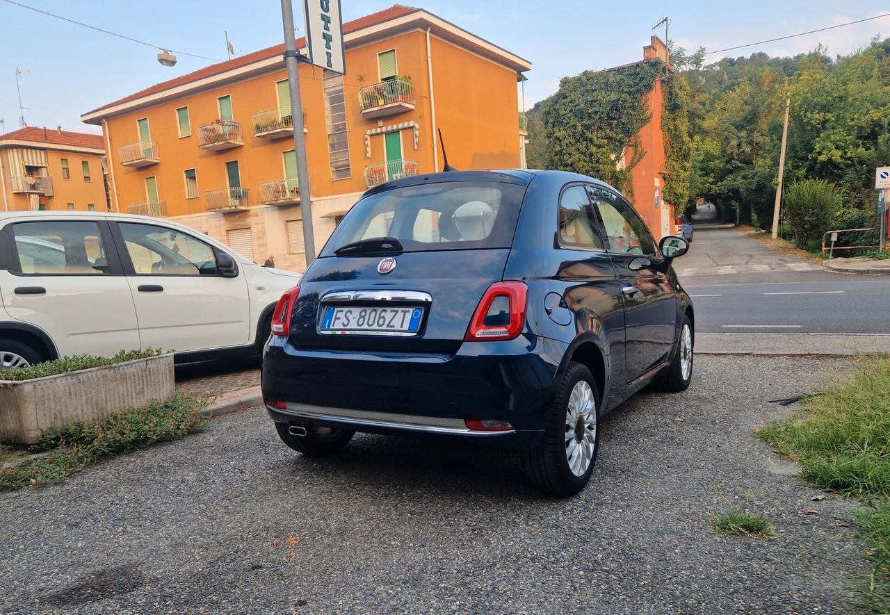 Fiat 500 1.2 70CV "46.400 km" Carplay, Sensori, Fendinebbia
