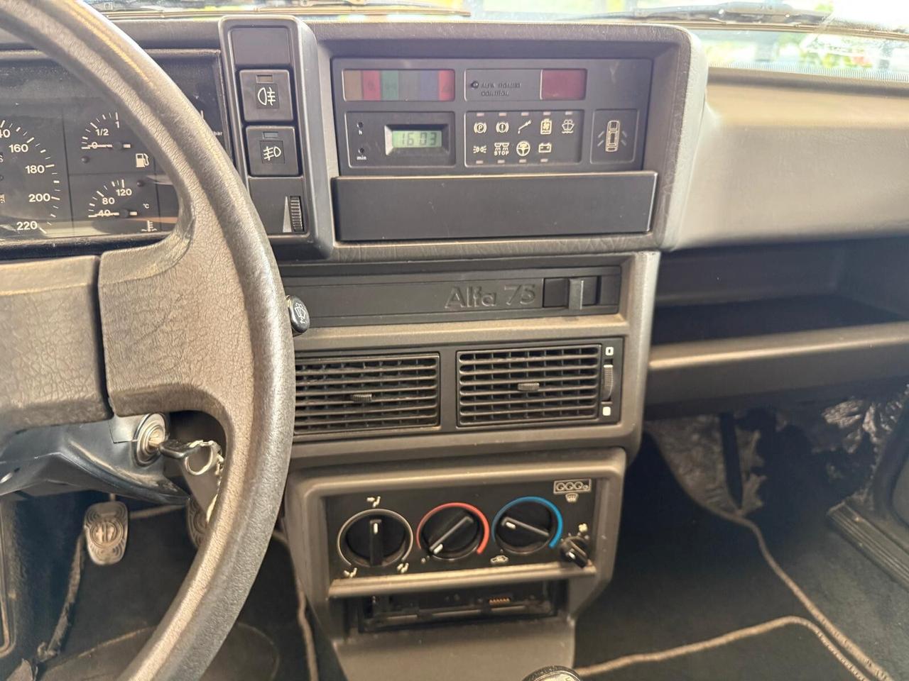 Alfa Romeo 75 1.6 IE ASI UNIPROPRIETARIO