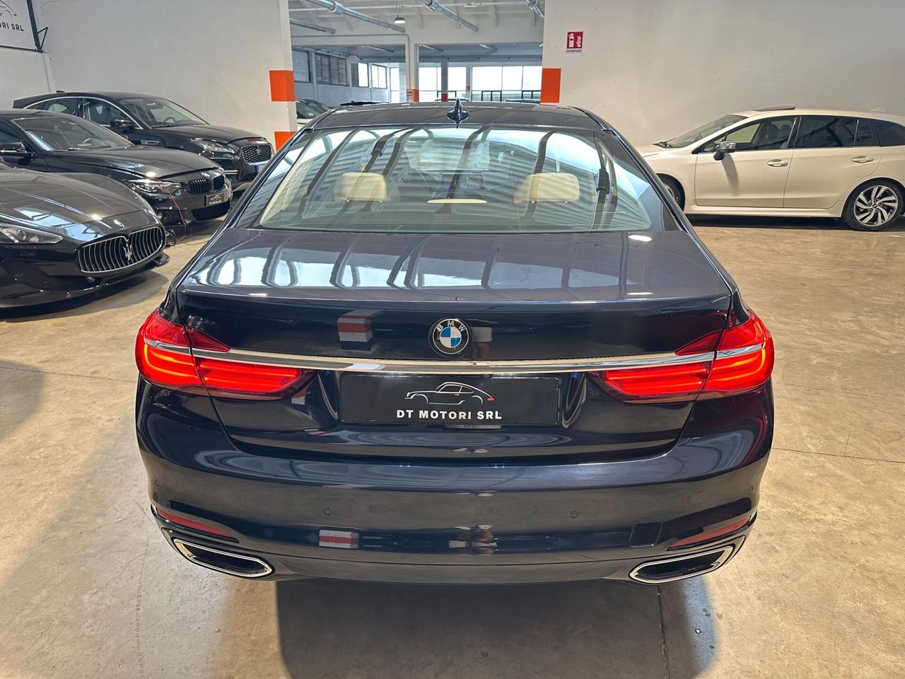 Bmw 725 725d Luxury - Luci Ambiente PELLE BIANCA