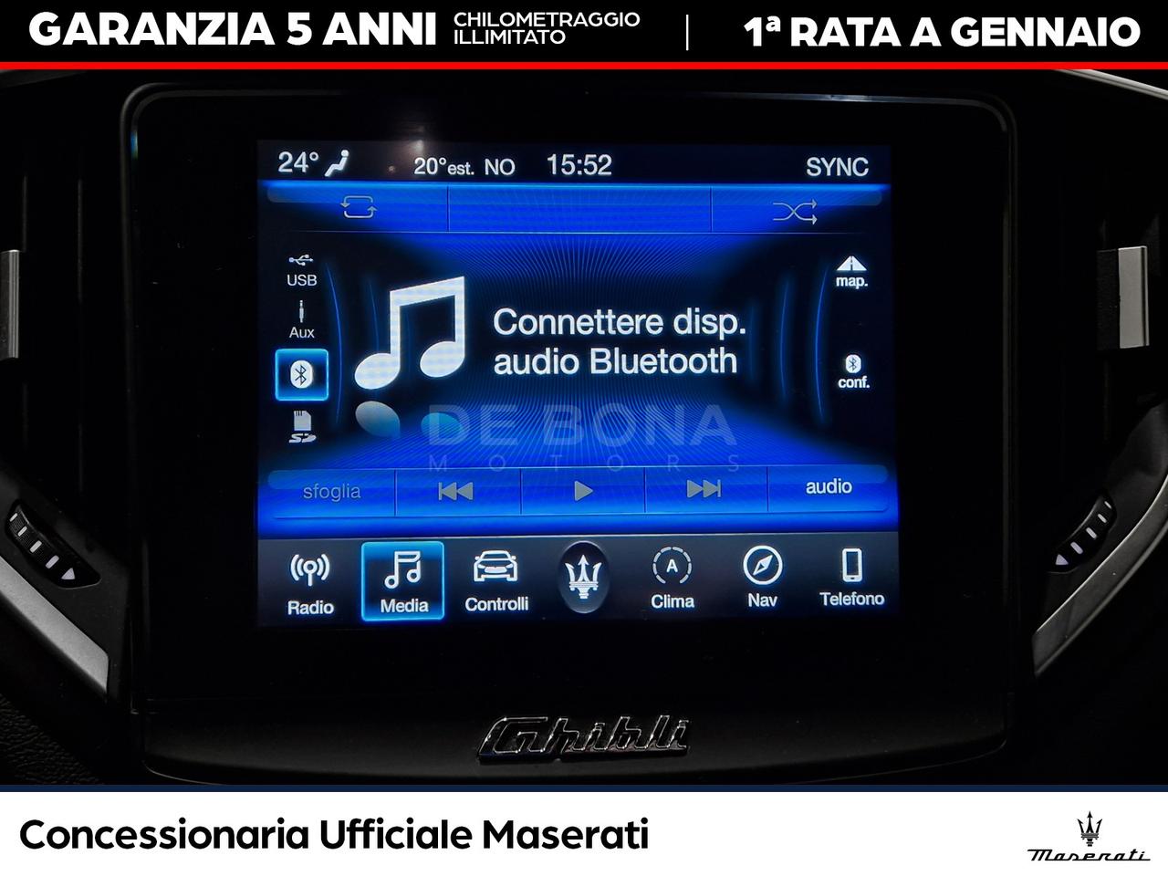 Maserati Ghibli 3.0 v6 ds ribelle black 275cv auto