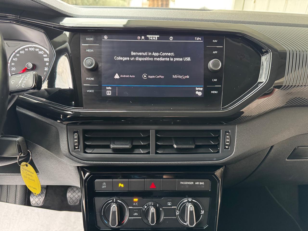 Volkswagen T-Cross 1.0 tsi Sport GARANZIA 36 MESI