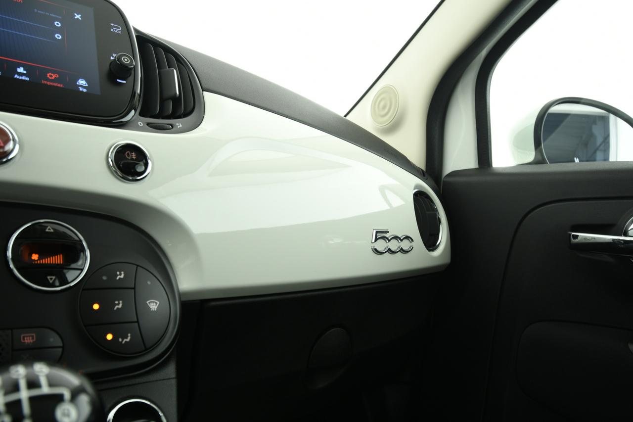 FIAT 500 1.2 Lounge easypower Gpl 69cv TETTO PANO+LED+NEOPATENTATI