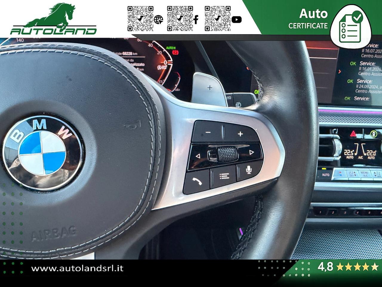 BMW X5 xDrive25d M Sport UNIPRO UFFICIALE