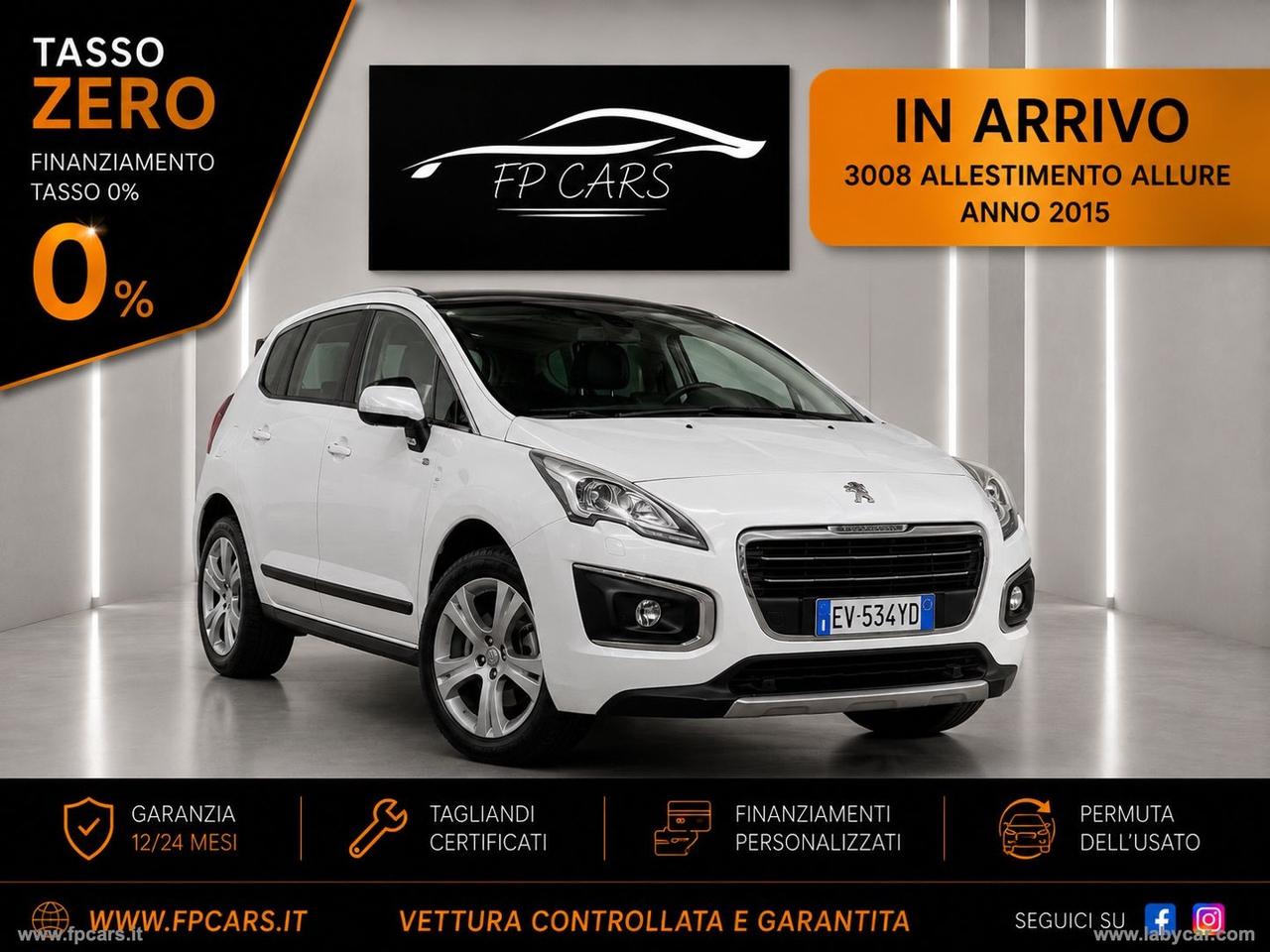 PEUGEOT 3008 2.0 HDi 150 CV Allure