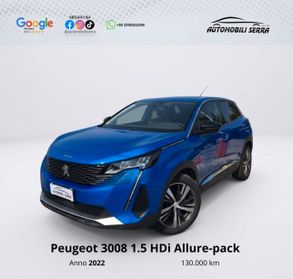 Peugeot 3008 BlueHDi 130 S&S EAT8 Allure Pack