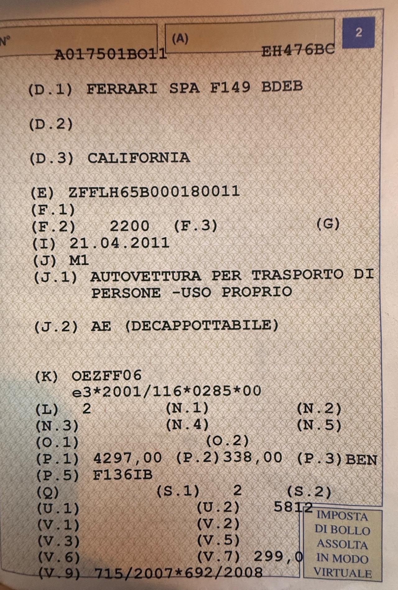 Ferrari California DCT - PREZZO TOP ITALIA