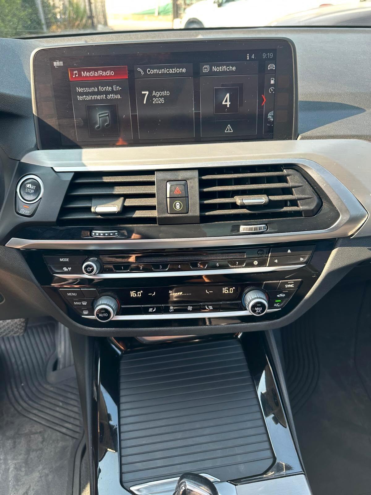 Bmw X3 xDrive20d Msport 2019 TETTO APRIB-PANORAMICO -AUTOMATICA