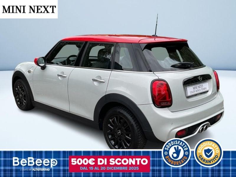 MINI Mini 5 porte MINI 5P 2.0 COOPER S HYPE AUTO