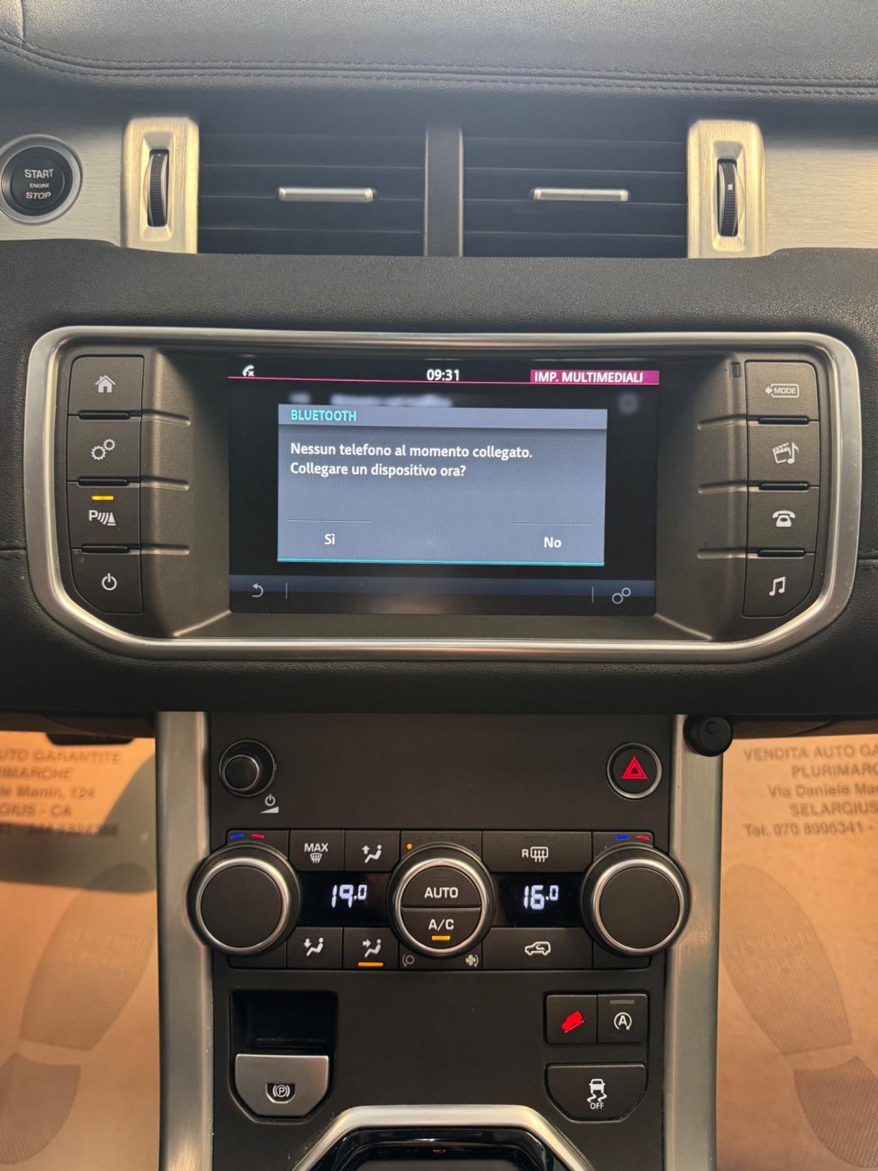 Range Evoque 2.0 TD4 150 CV HSE IVA ESPOSTA