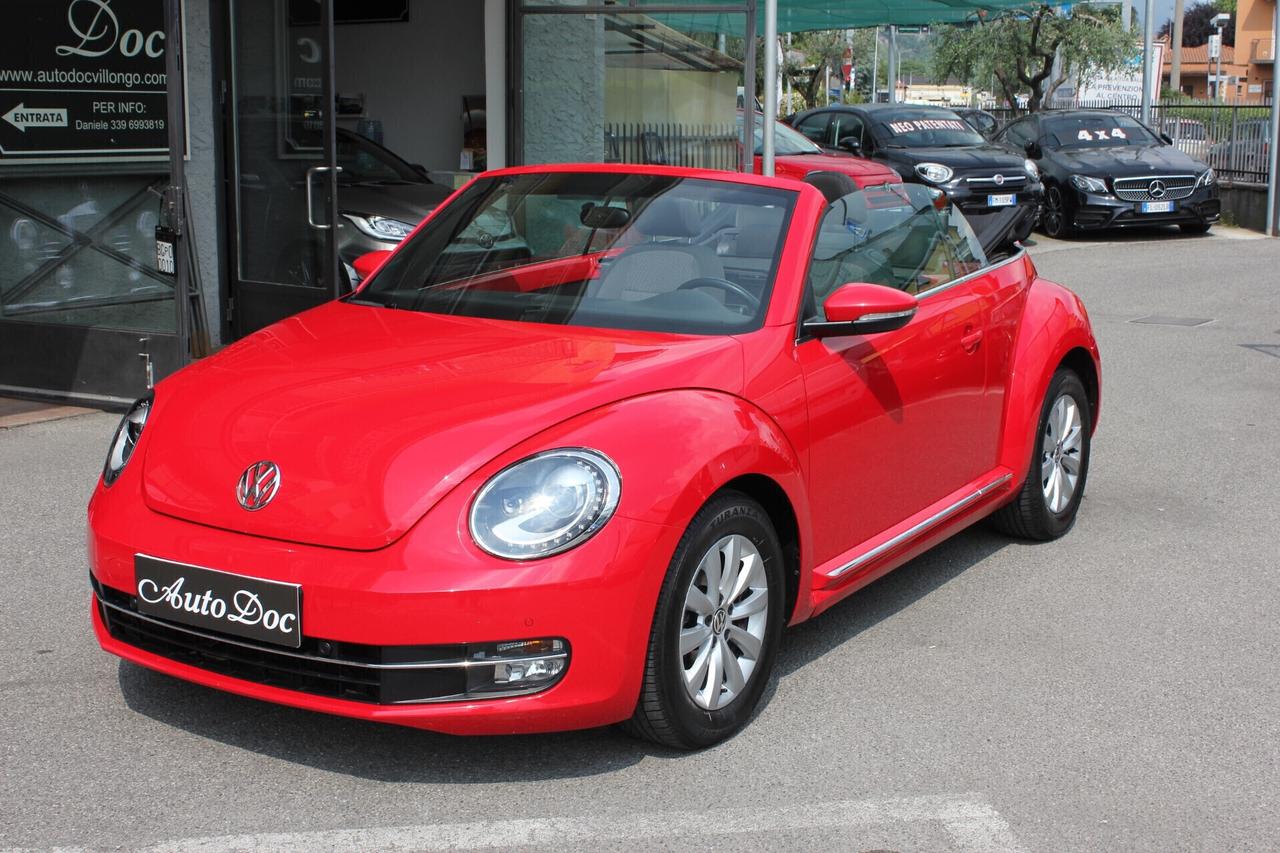 VOLKSWAGEN MAGGIOLINO CABRIO 1.2 TSI DESIGN DSG 105CV BELLISSIMA!!