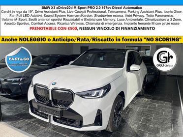 BMW X3 XDrive20d M-Sport PRO NEW MODEL C19" Tetto MSport