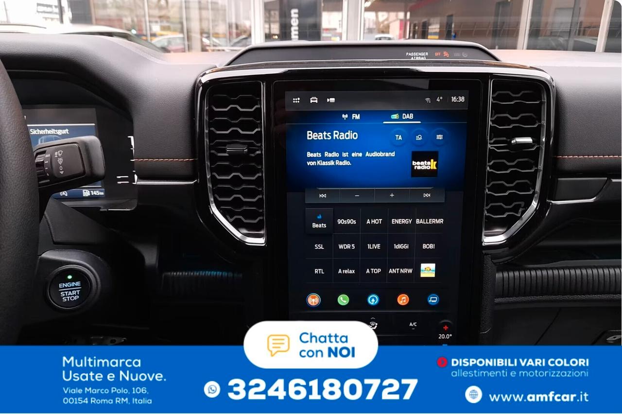 Ford Ranger Wildtrak E 4WD doppia cabina C. Aut.