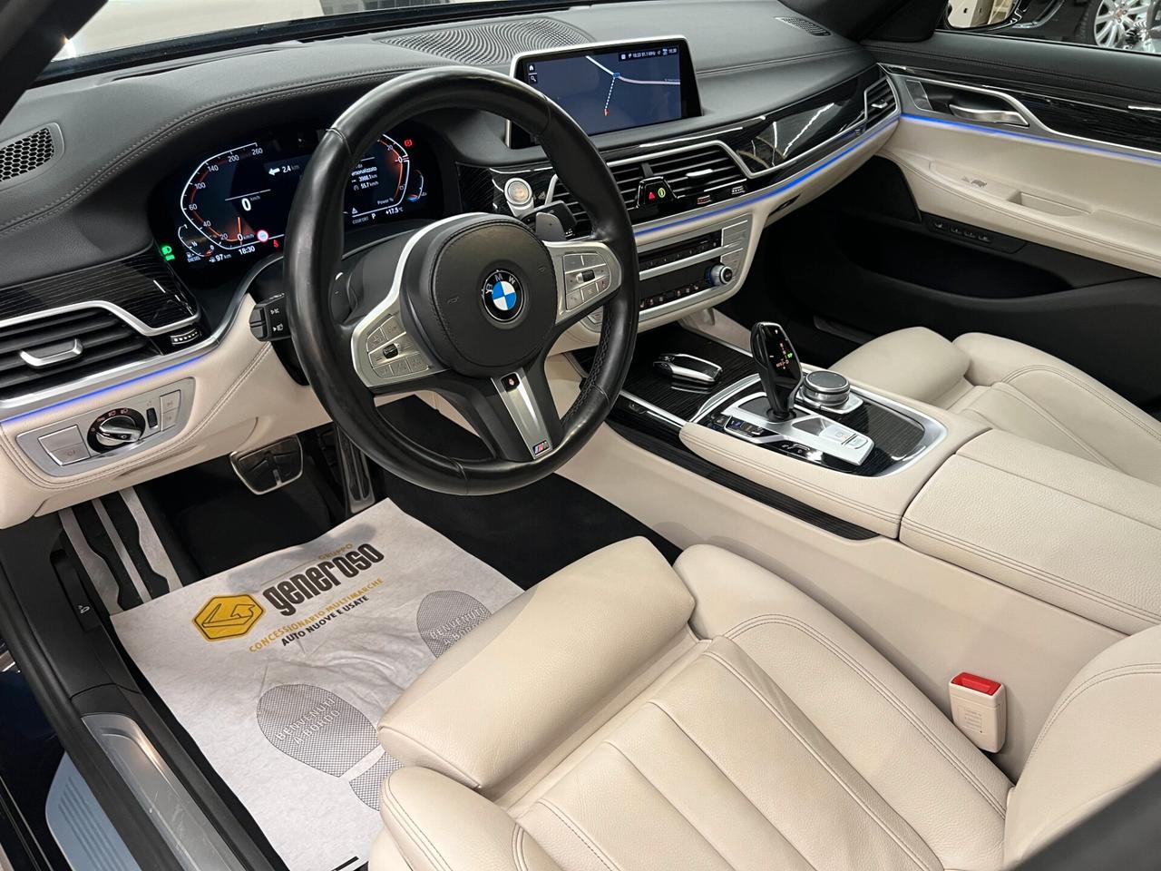 Bmw 730 730d xDrive 48V MSport Tetto Laser