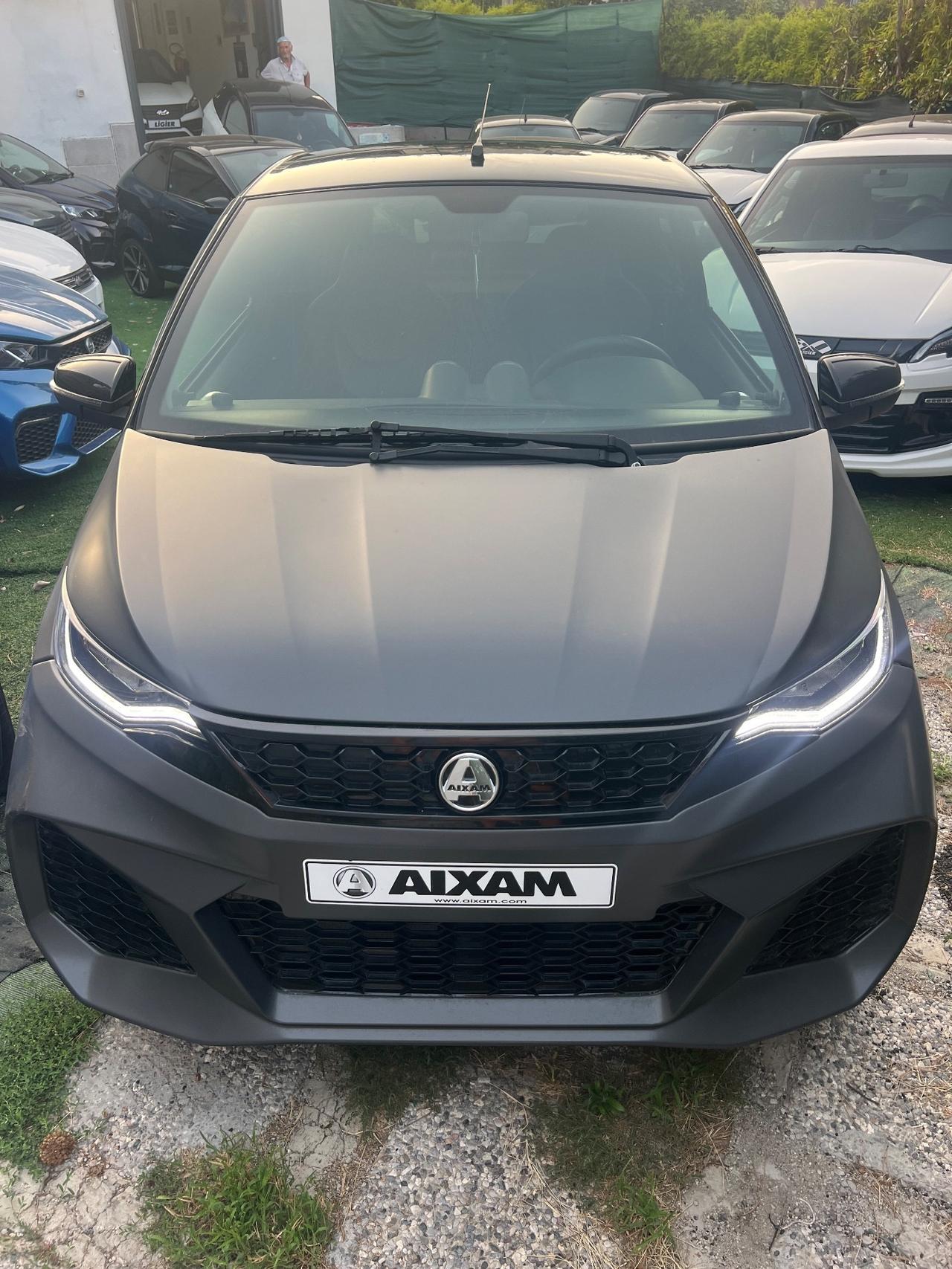 Aixam city Ambiton gto full black matt 2024 8000 km