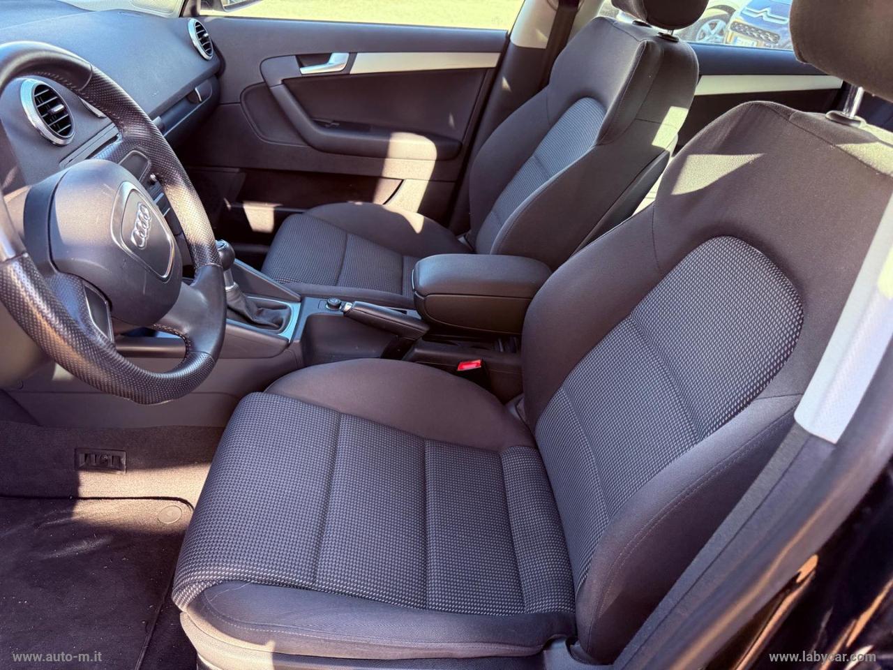 AUDI A3 SPB 1.6 TDI 105CV CR S-LINE ALLESTIMENTO ESTERIORE