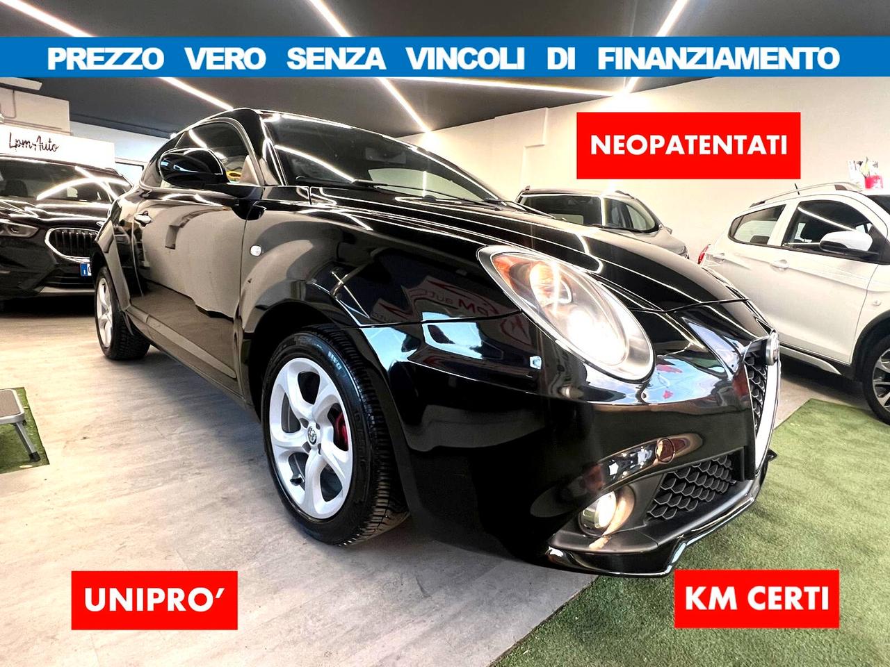 Alfa Romeo MiTo 1.4 78 CV*NO VINCOLI FINANZ*UNIPRO KM CERTIFICATI