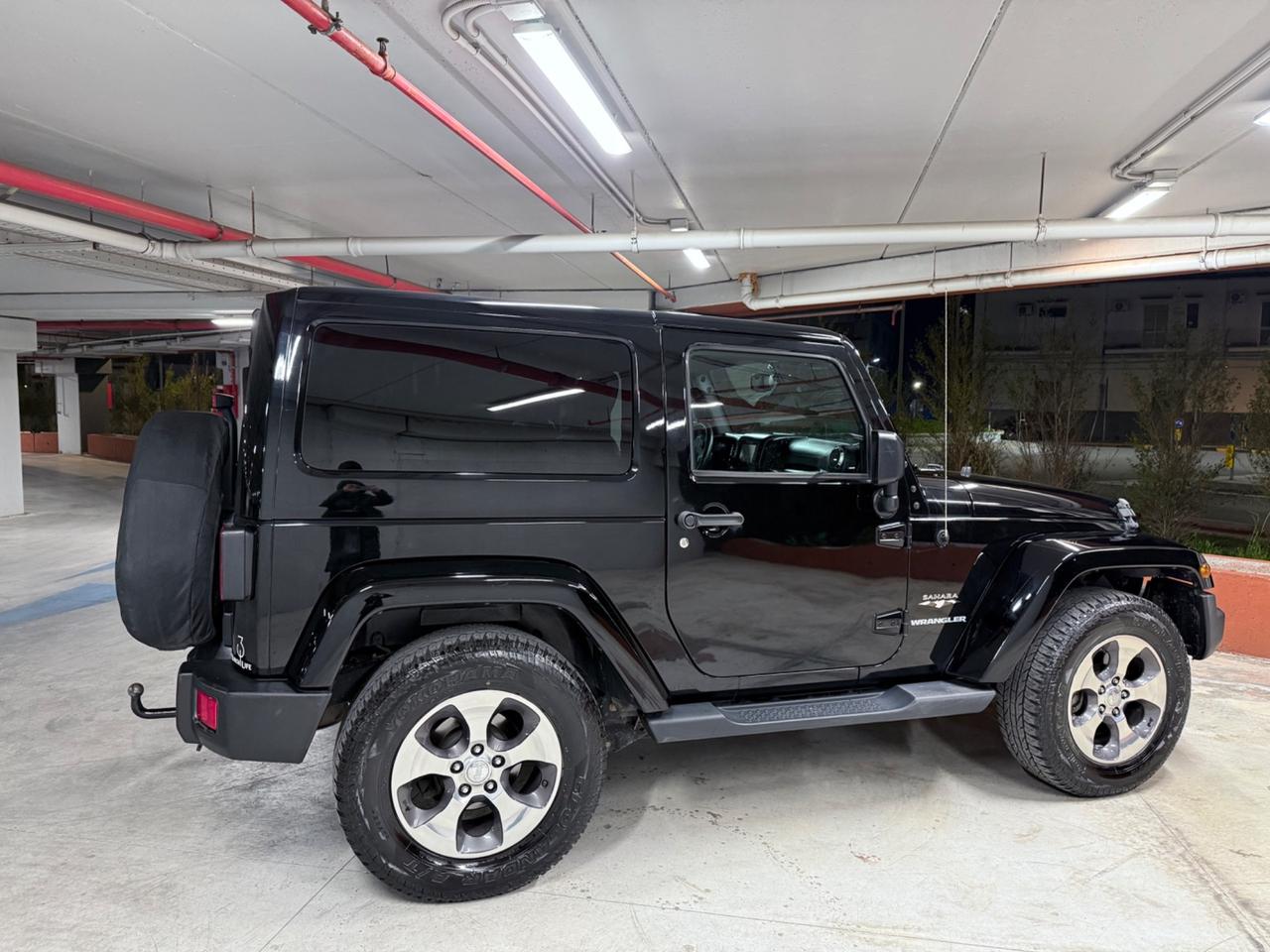 Jeep Wrangler 2.8 CRD 200cv Sahara - GANCIO TRAINO