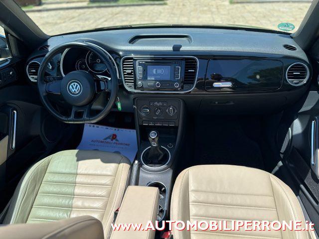 VOLKSWAGEN Maggiolino Cabrio 1.2 TSI 50's Design (Pelle/LED/Navi/Retro)