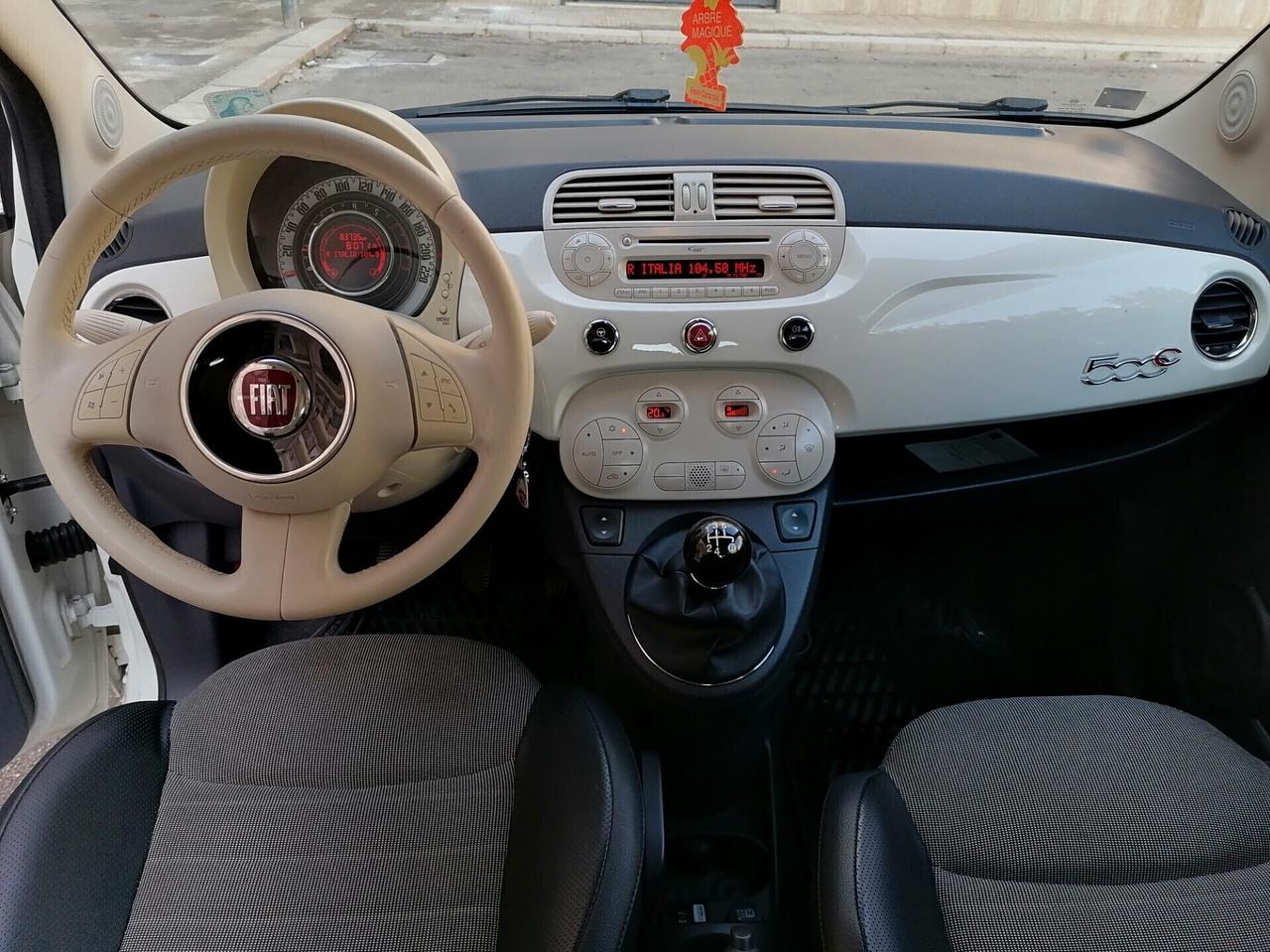 Fiat 500 cabrio 1.2 DOLCEVITA *83.000 km* 2012