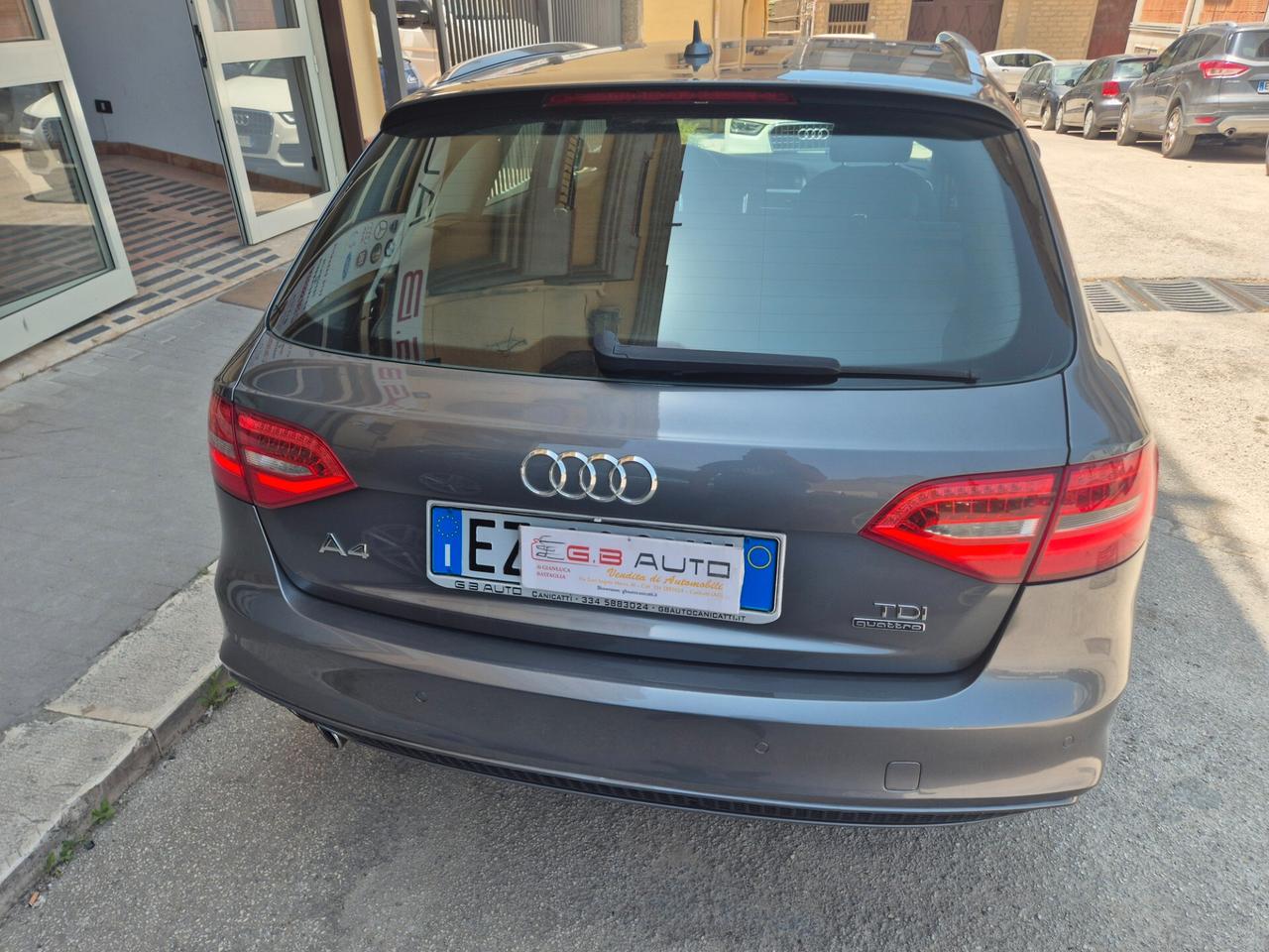 AUDI A4 2.0 TDI 150 CV S LINE ANNO 2015 KM CERTIF