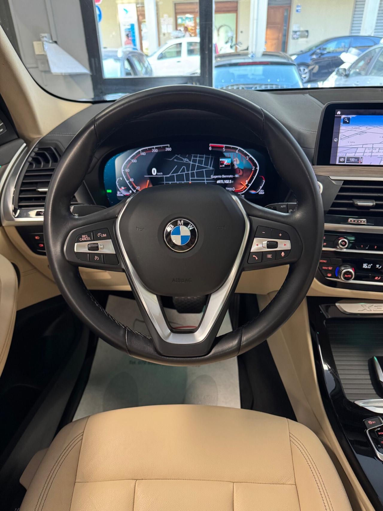 Bmw X3 20D X DRIVE LUXURY LINE TETTO APRIBILE