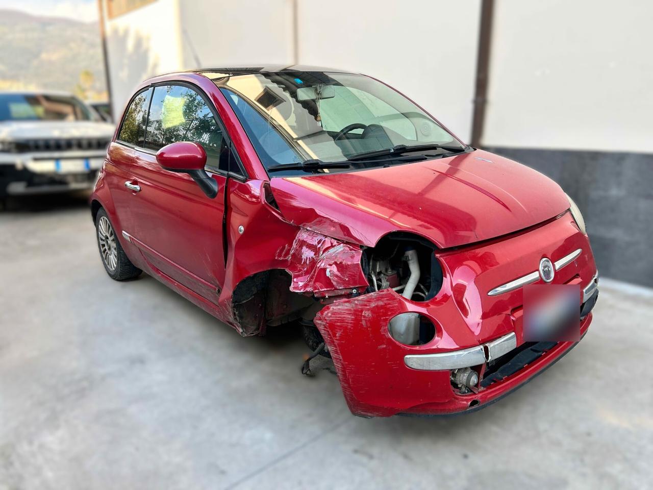 Fiat 500 1.2 Benzina - 2008 Incidentata
