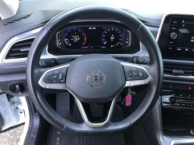 Volkswagen T-Roc 1.0 TSI Style TETTO * 18 MILA KM!! 1 PROPRIETARIO