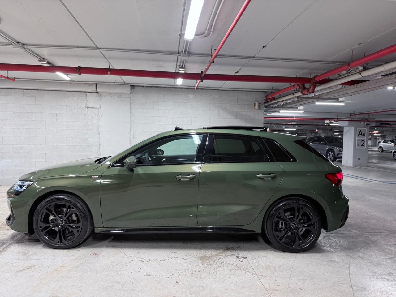 Audi A3 SPB TDI 35 S LINE - VERDE DISTRICT - TETTO