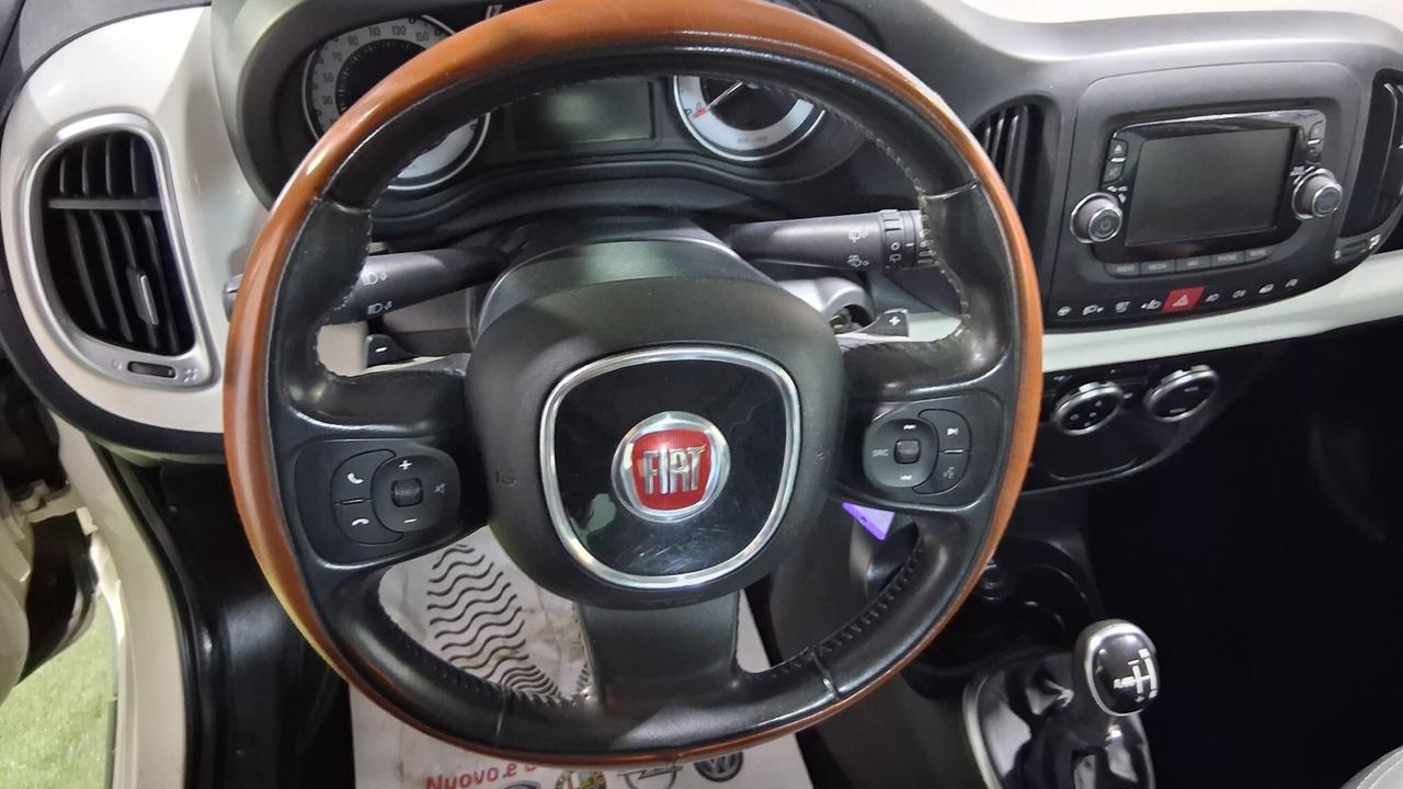 fiat 500l trekking 1.3 mjt 85cv automatica-2014