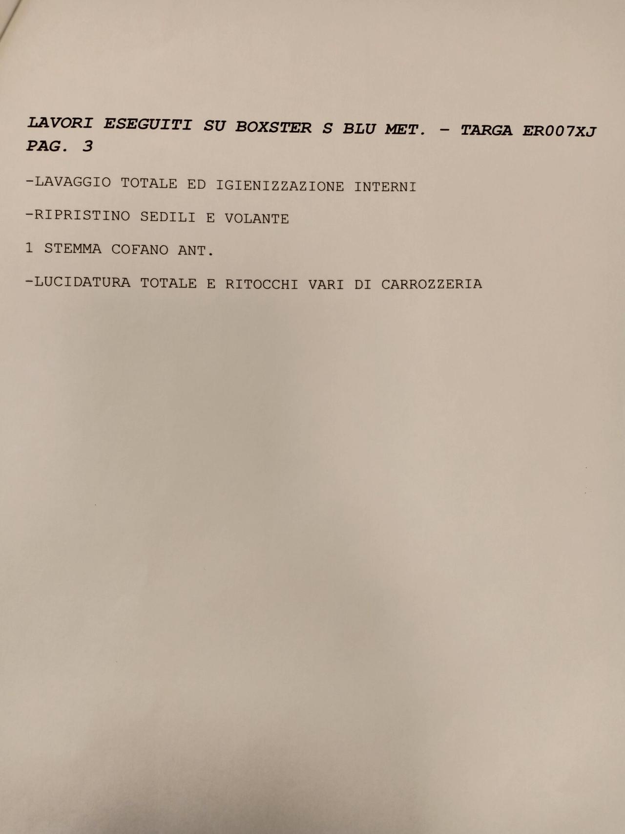 Porsche Boxster 3.2i 24V cat S