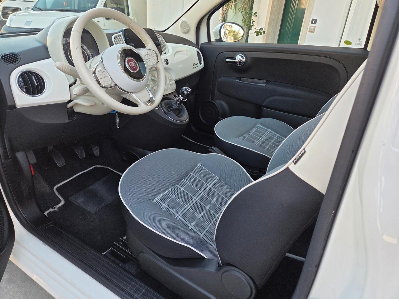 Fiat 500 1.2 Lounge White 2019
