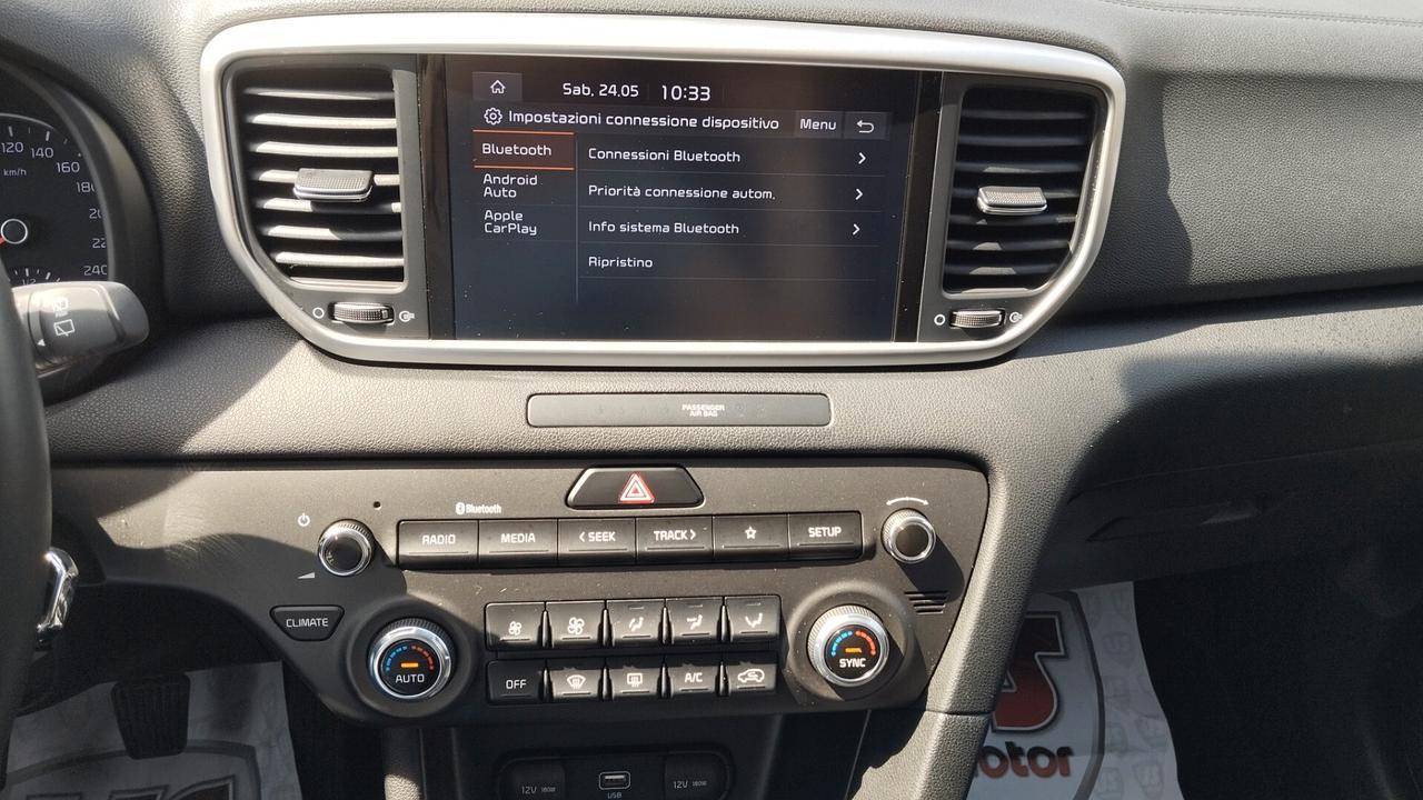 KIA SPORTAGE 1.6 HYBRID-RETROC-GARANZIA FULL
