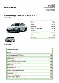 Volkswagen Golf 8ª serie 2.0 TSI GTI DSG