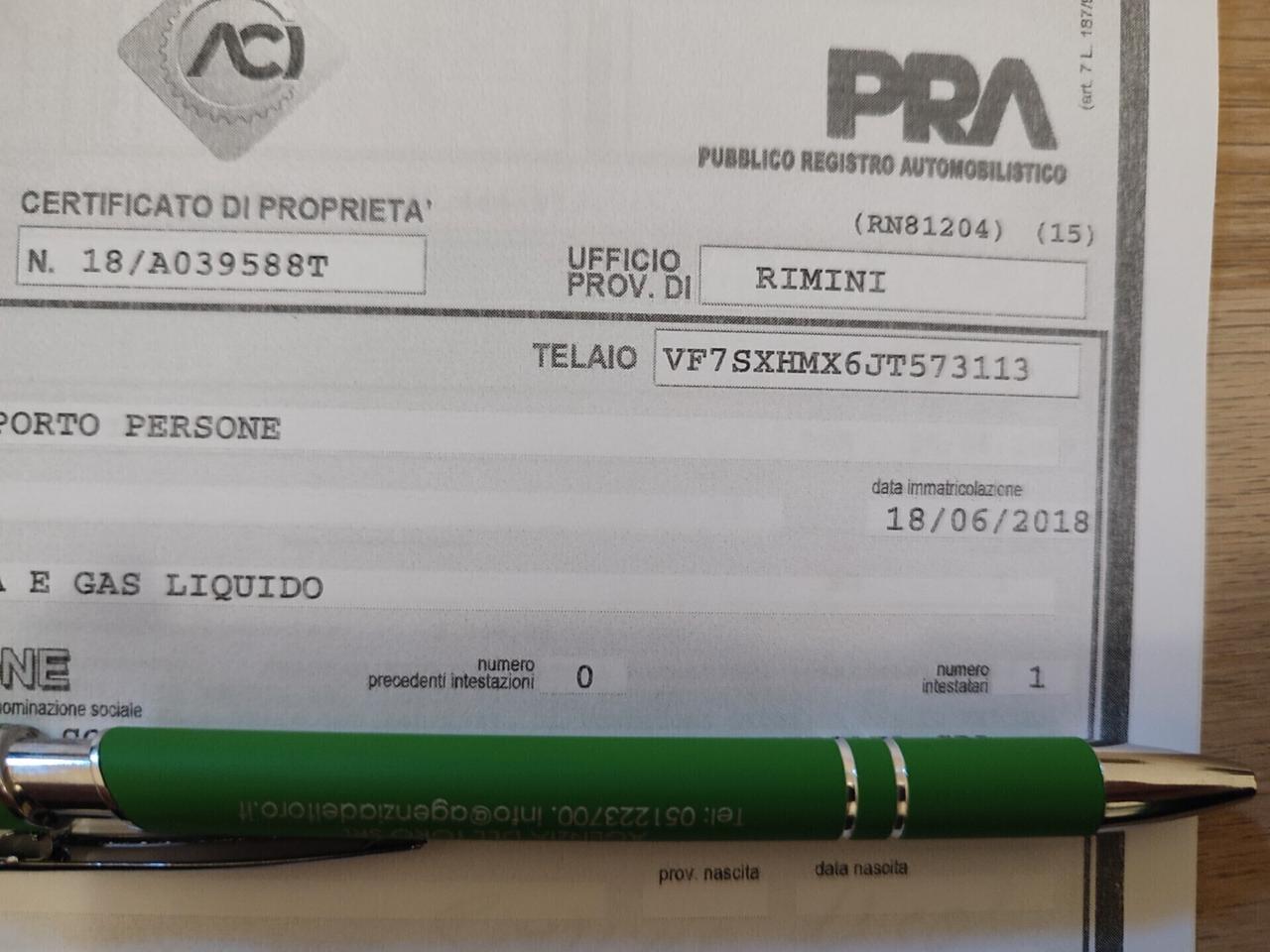 CITROEN C3 2018 A GPL DI CASA EURO6B FULL OPTIONAL