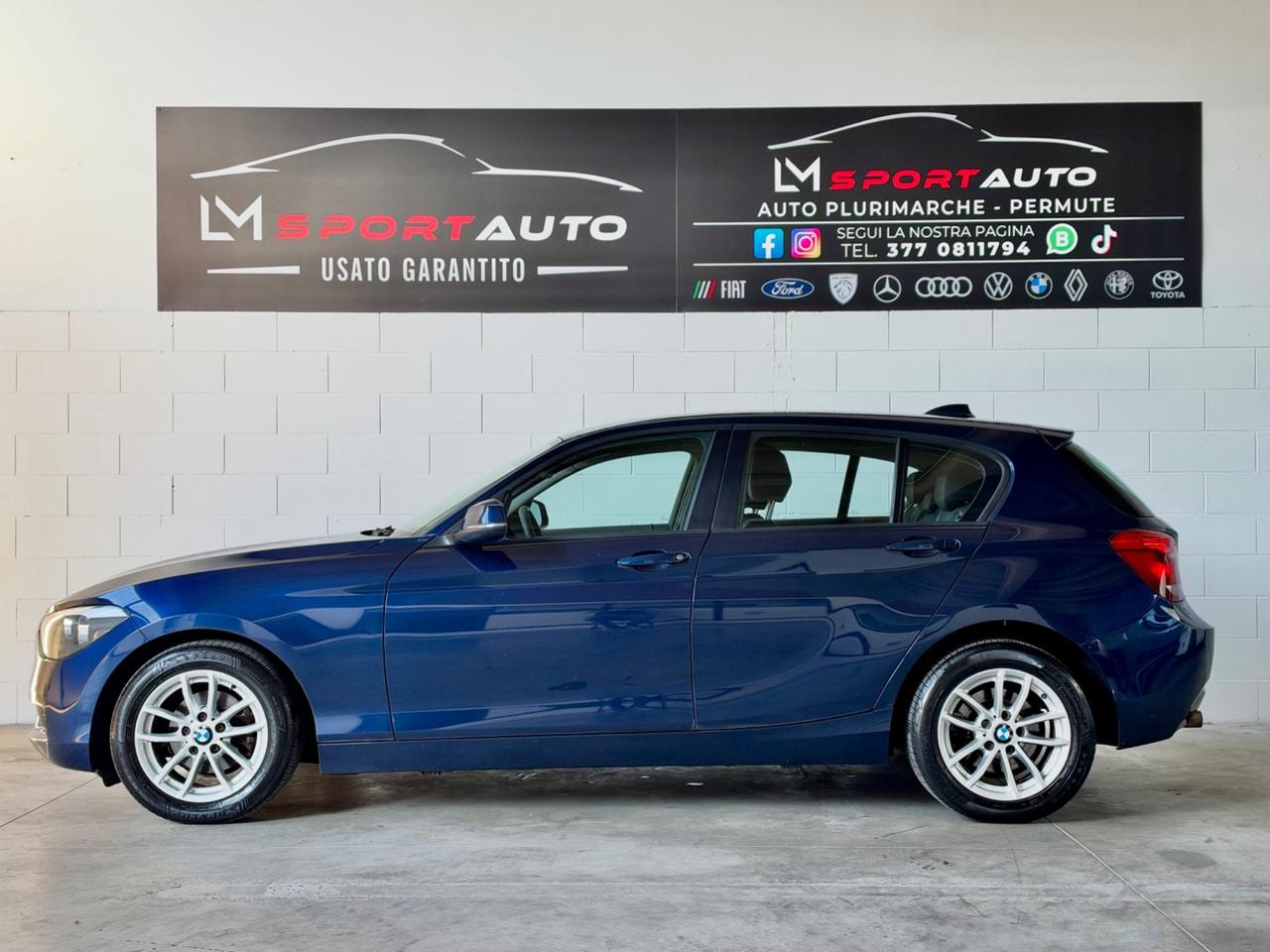 Bmw 114 114i 5p. IDEALE NOPATENTATI GARANZ 12 MESI