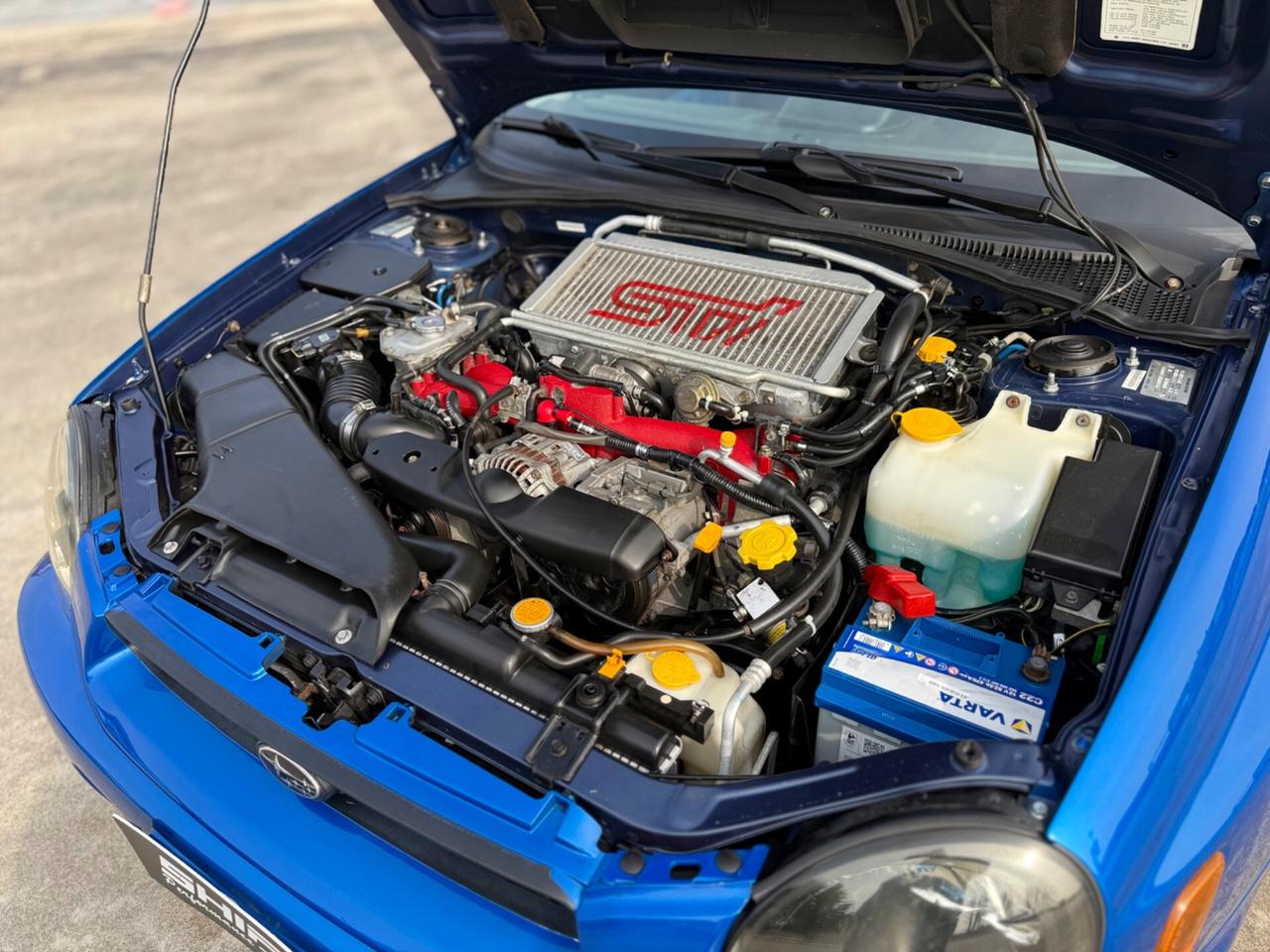 Subaru Impreza WRX STI 2002 2.0 TURBO 4x4 265cv BLUE MIKA