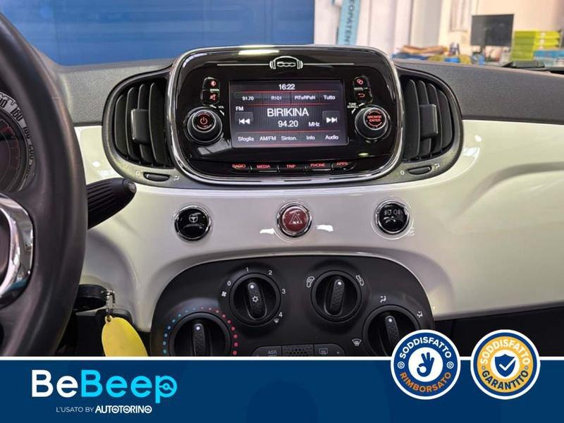 FIAT 500 1.2 LOUNGE 69CV MY18