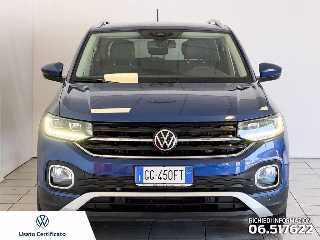 VOLKSWAGEN T-cross 1.0 tsi advanced 110cv del 2021