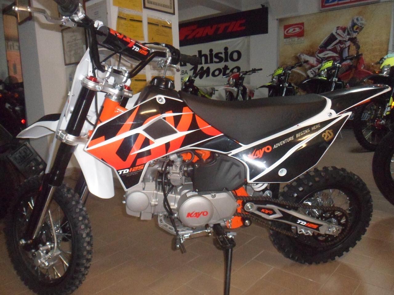 PIT BIKE KAYO TD 125 ANNIVERSARY EDITION