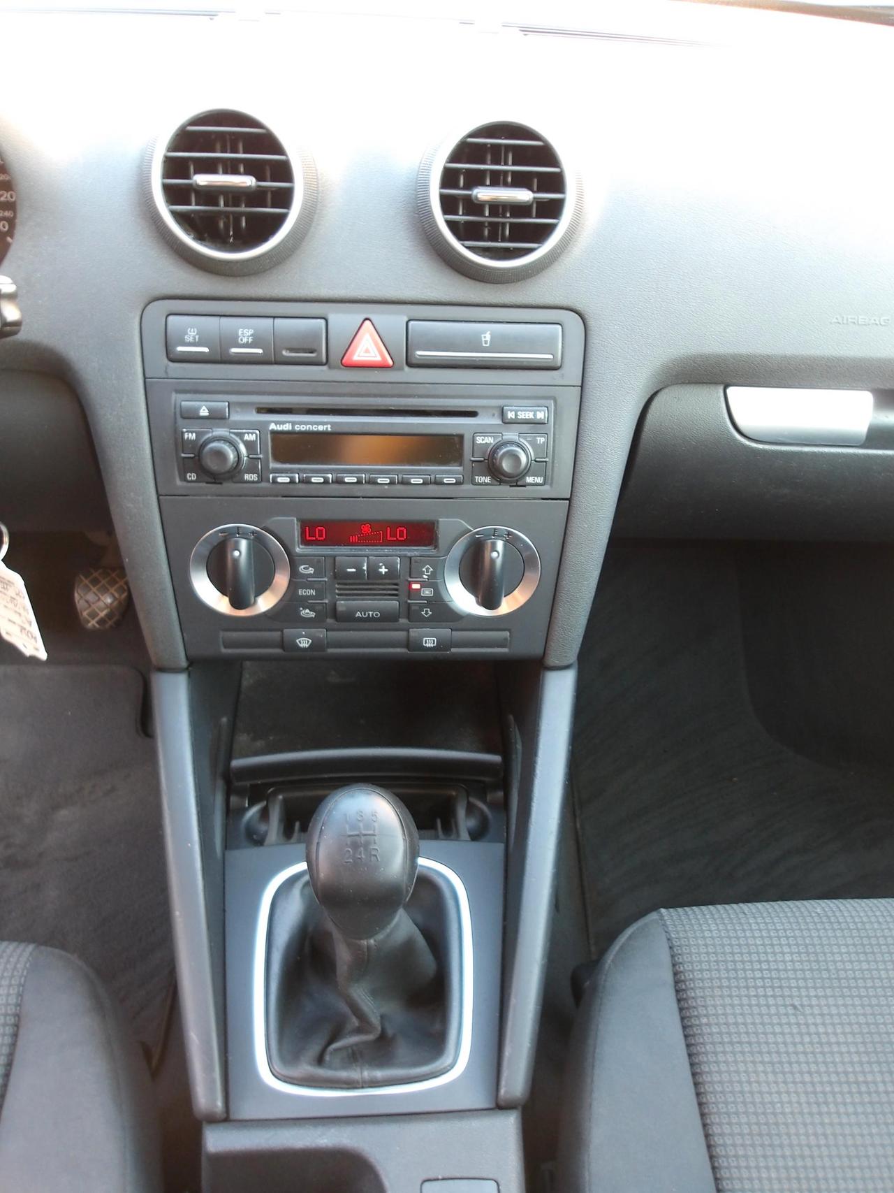 AUDI A3 Sportback 1.9 tdi Ambiente