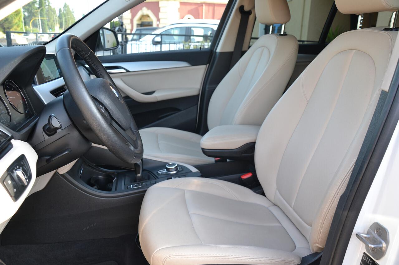 Bmw X1 20D 190CV AUTOM. **PELLE-LED-PDC-NAV**UNIPRO'**