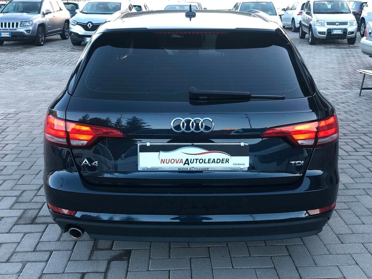 Audi A4 Avant 2.0 TDI 150 CV S tronic Sport 2018