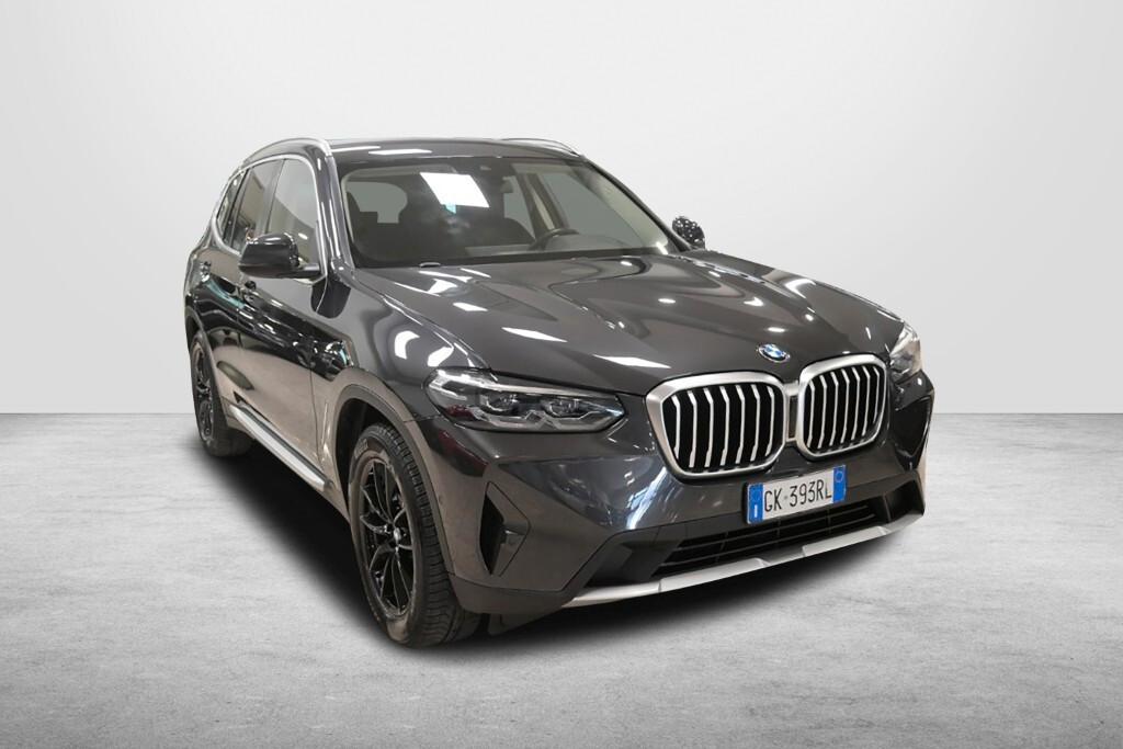 BMW X3 18D 150CV STEPTRONIC 48V S-DRIVE BUSINESS ADVANTAGE ( FARI LED - PELLE - CLIMA TRIZONA - NAVI - MIRROR - PARK ASSISTANT - TELECAMERA POST. - CERCHI 18 )