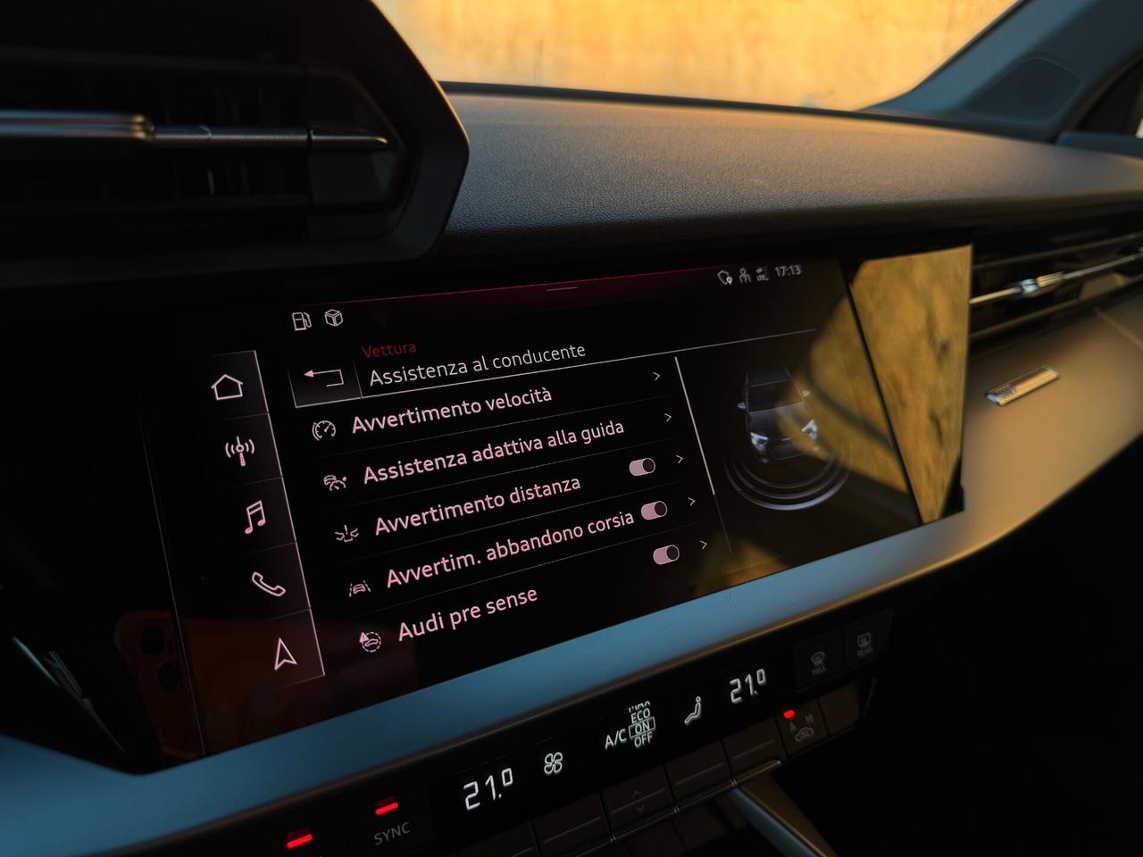 Audi A3 SPB/2.0 TDI 150CV/IVA ESPOSTA/LED/CAR PLAY