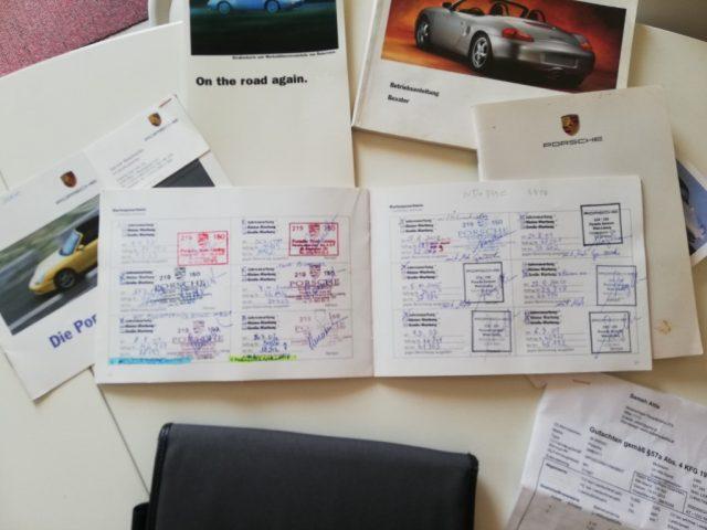PORSCHE Boxster 2.5i 24V cat Book Service 2 proprietari